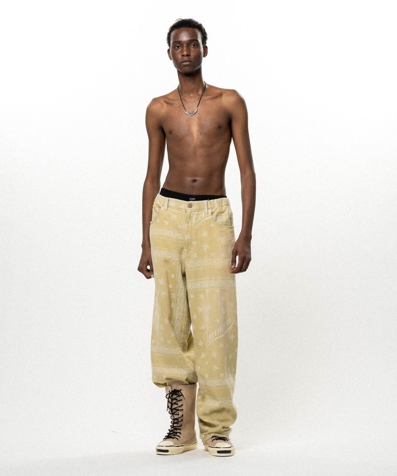 OG Bandana Discharge Easy Pants