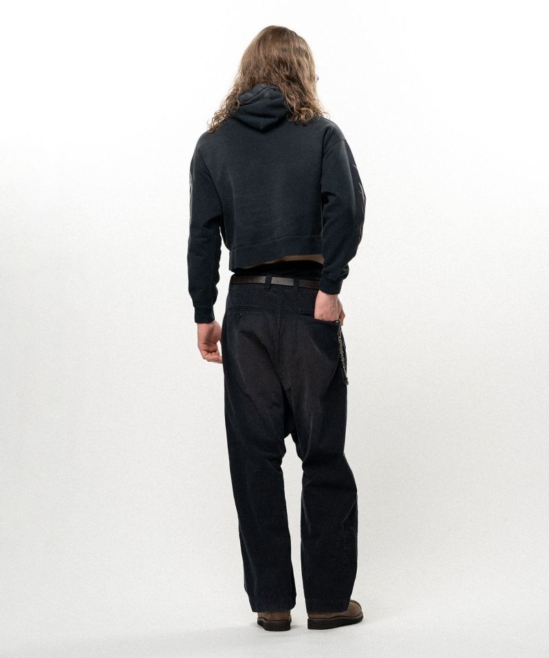 Repaired Corduroy Sarouel Pants