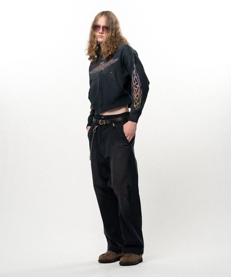 Repaired Corduroy Sarouel Pants