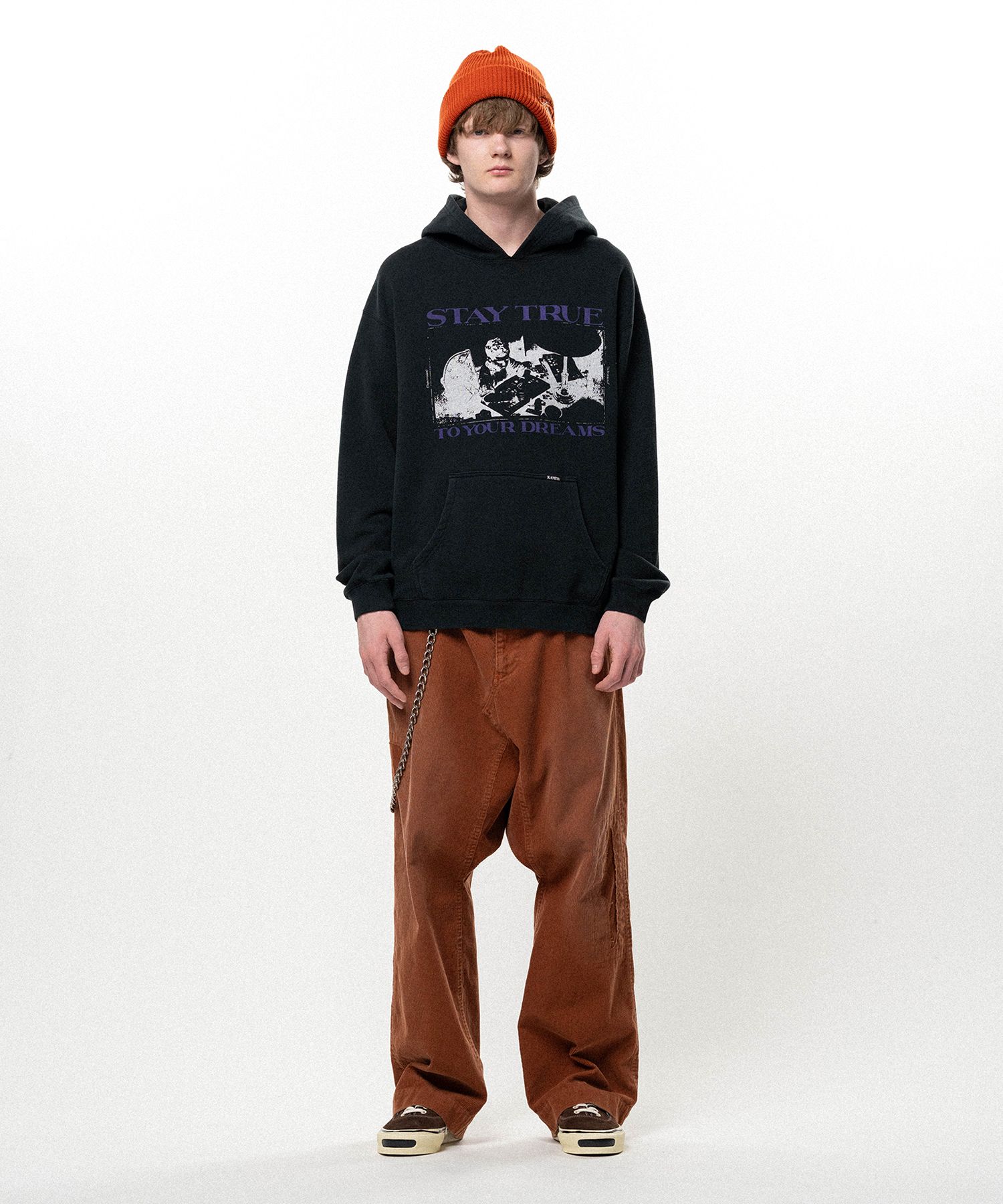 Repaired Corduroy Sarouel Pants