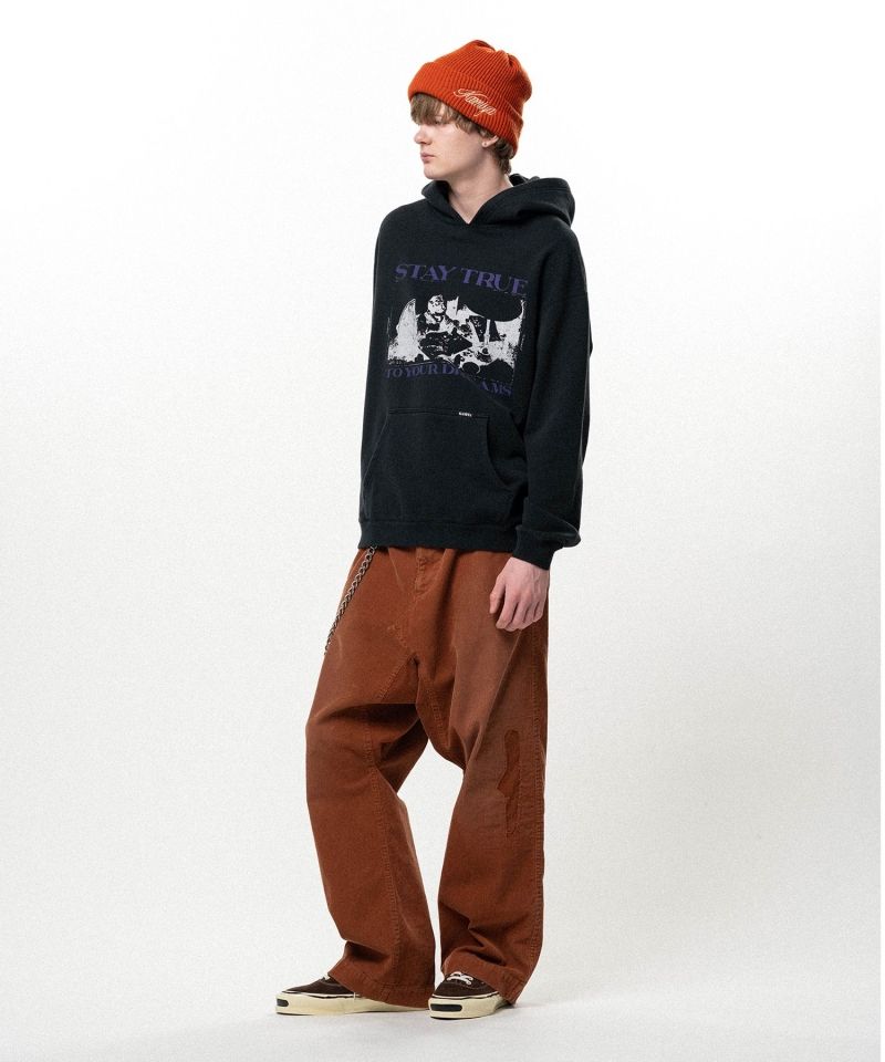 Repaired Corduroy Sarouel Pants
