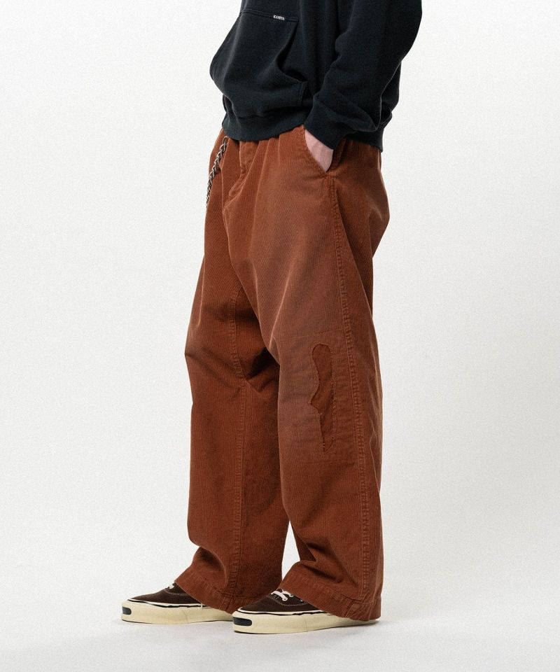 Repaired Corduroy Sarouel Pants