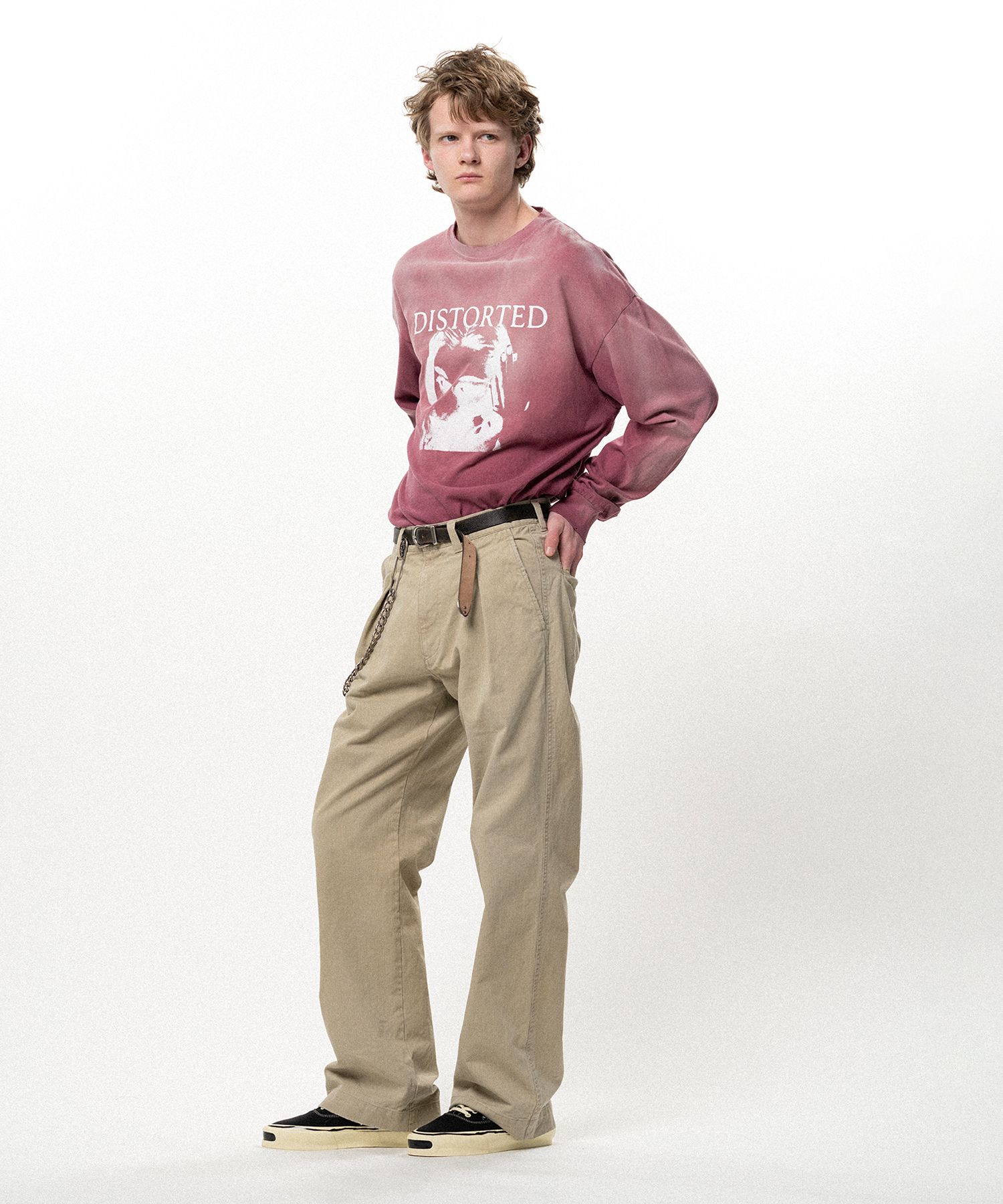 Chino Straight Pants