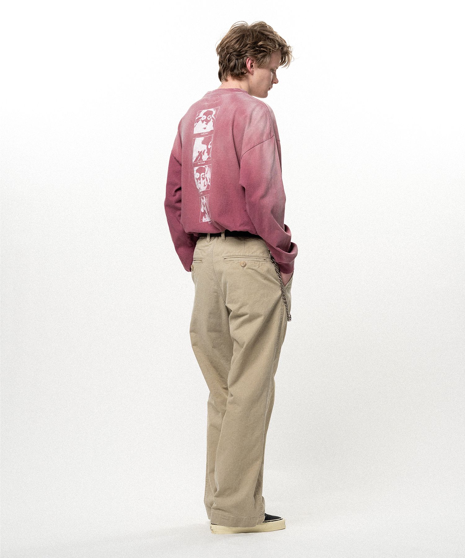 Chino Straight Pants