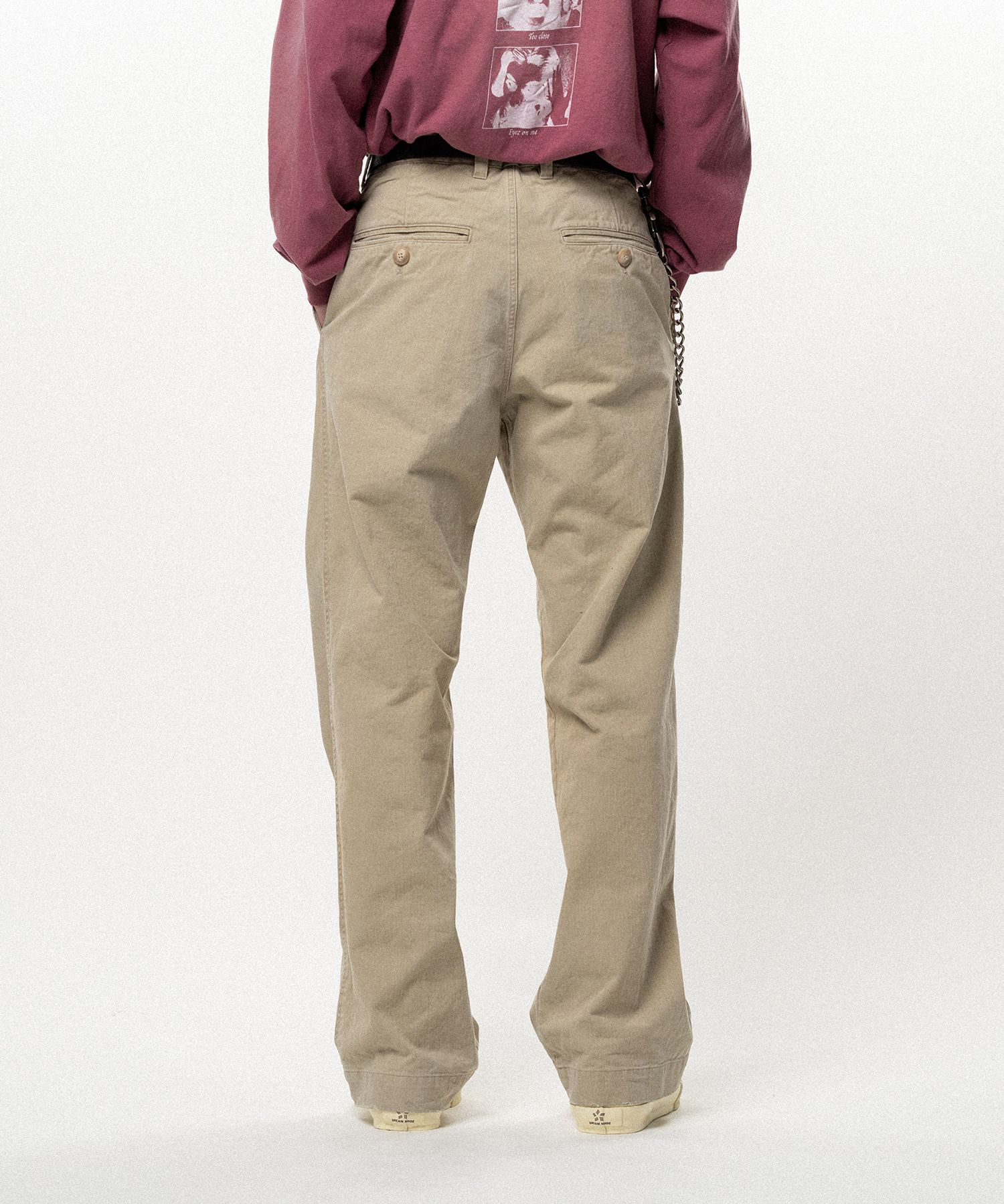 Chino Straight Pants