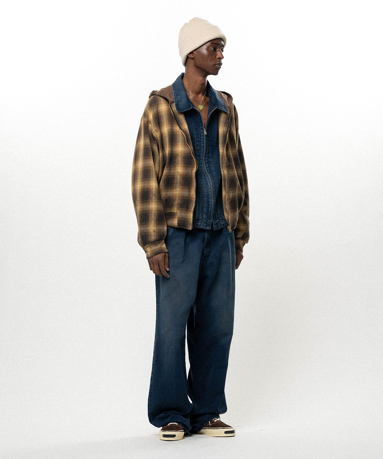 Tencel Denim Easy Baggy Pants