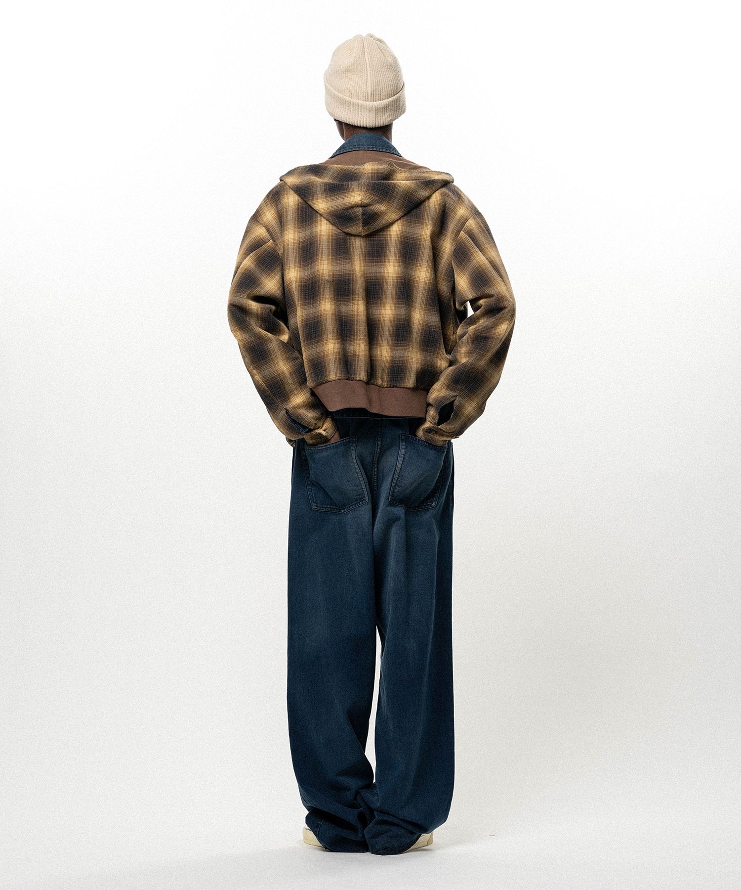Tencel Denim Easy Baggy Pants