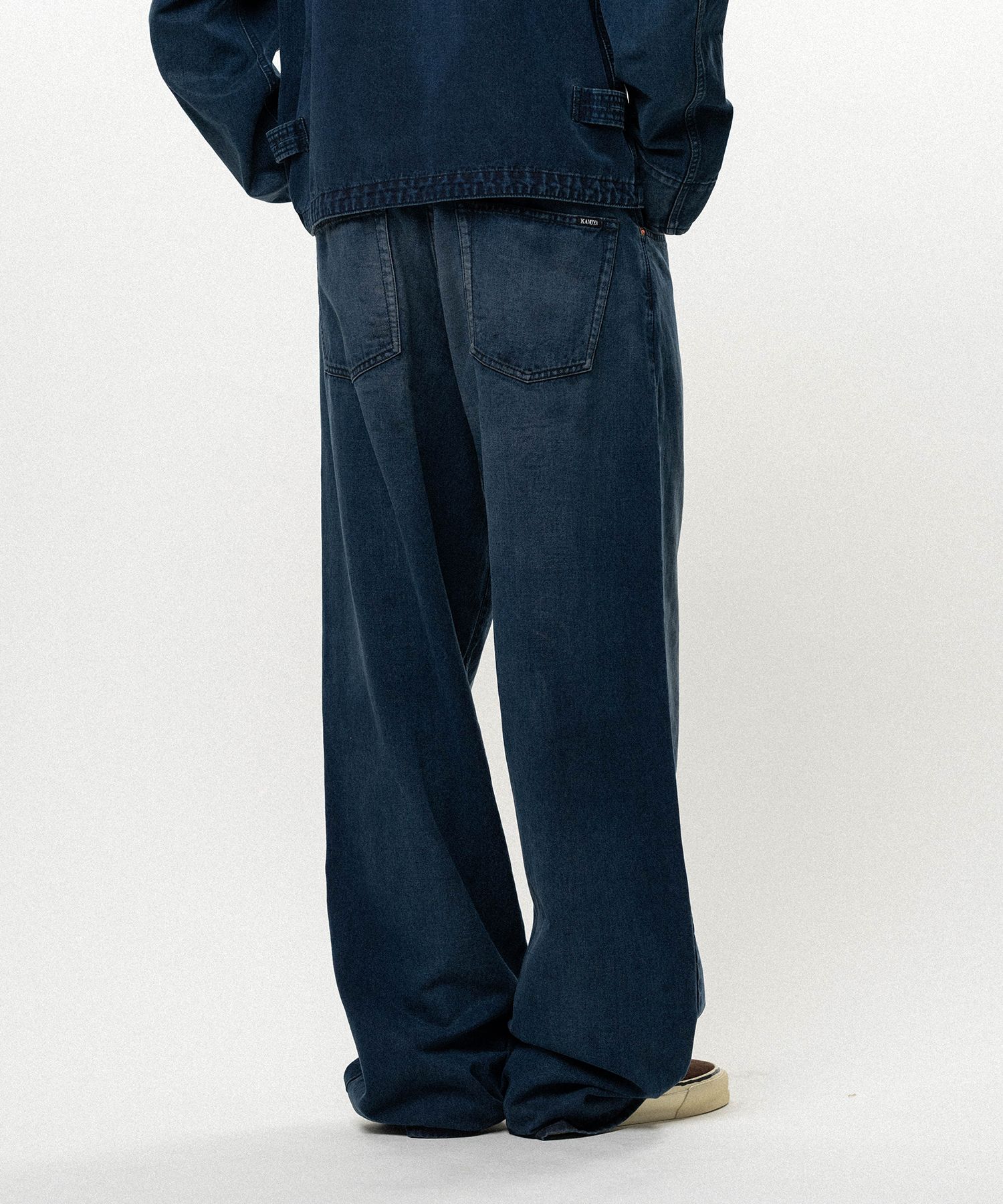 Tencel Denim Easy Baggy Pants