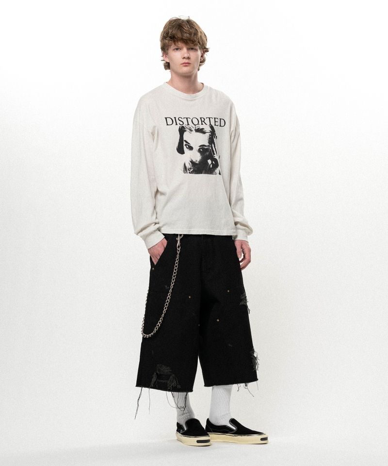 BORO Duck Painter Bermuda Shorts