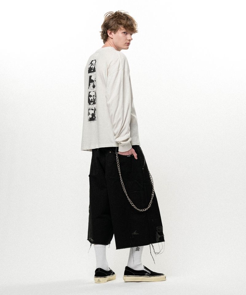 BORO Duck Painter Bermuda Shorts