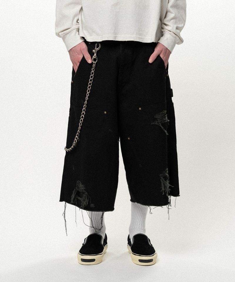 BORO Duck Painter Bermuda Shorts