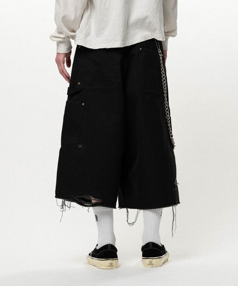 BORO Duck Painter Bermuda Shorts