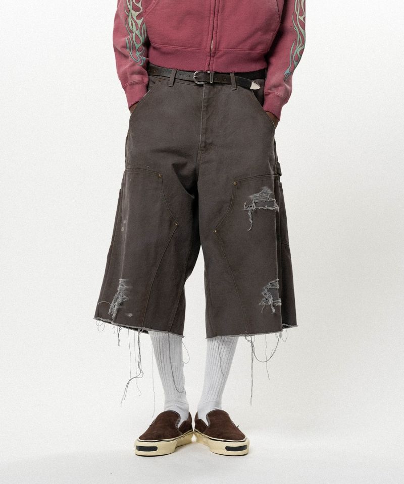 BORO Duck Painter Bermuda Shorts