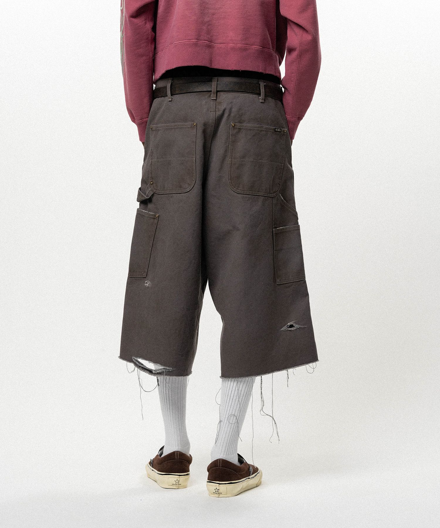 BORO Duck Painter Bermuda Shorts