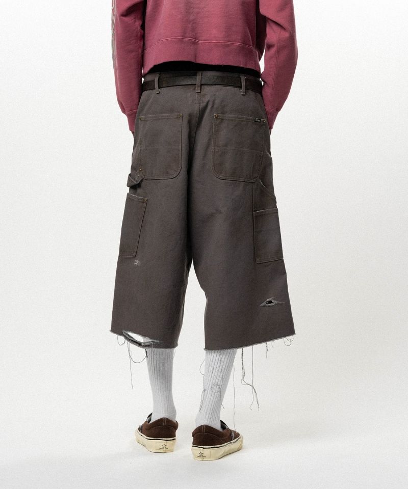 BORO Duck Painter Bermuda Shorts