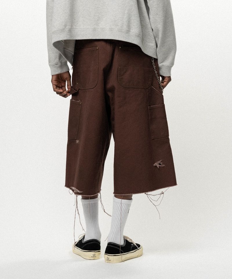 BORO Duck Painter Bermuda Shorts