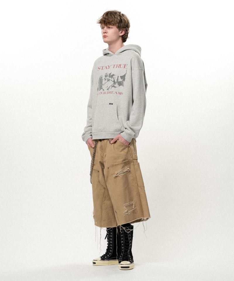 BORO Duck Painter Bermuda Shorts