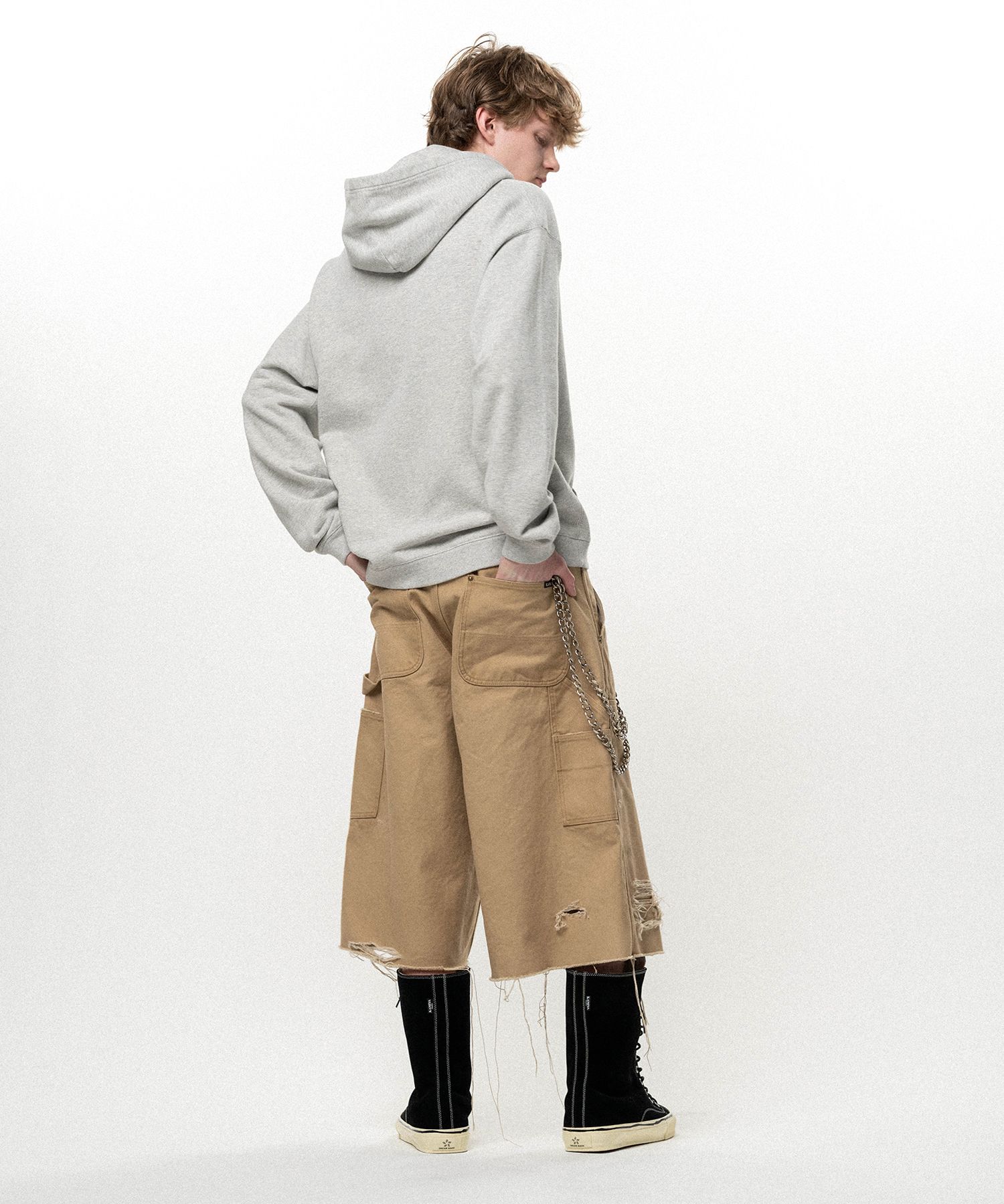 BORO Duck Painter Bermuda Shorts