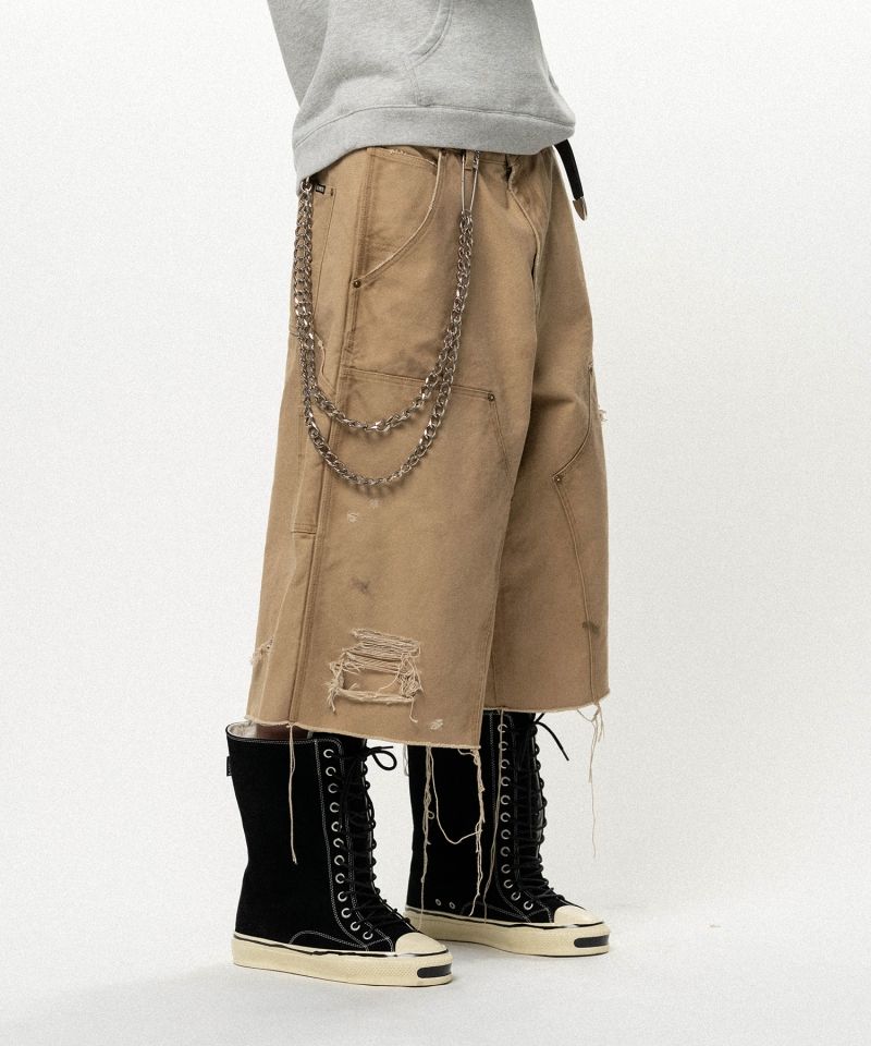 BORO Duck Painter Bermuda Shorts