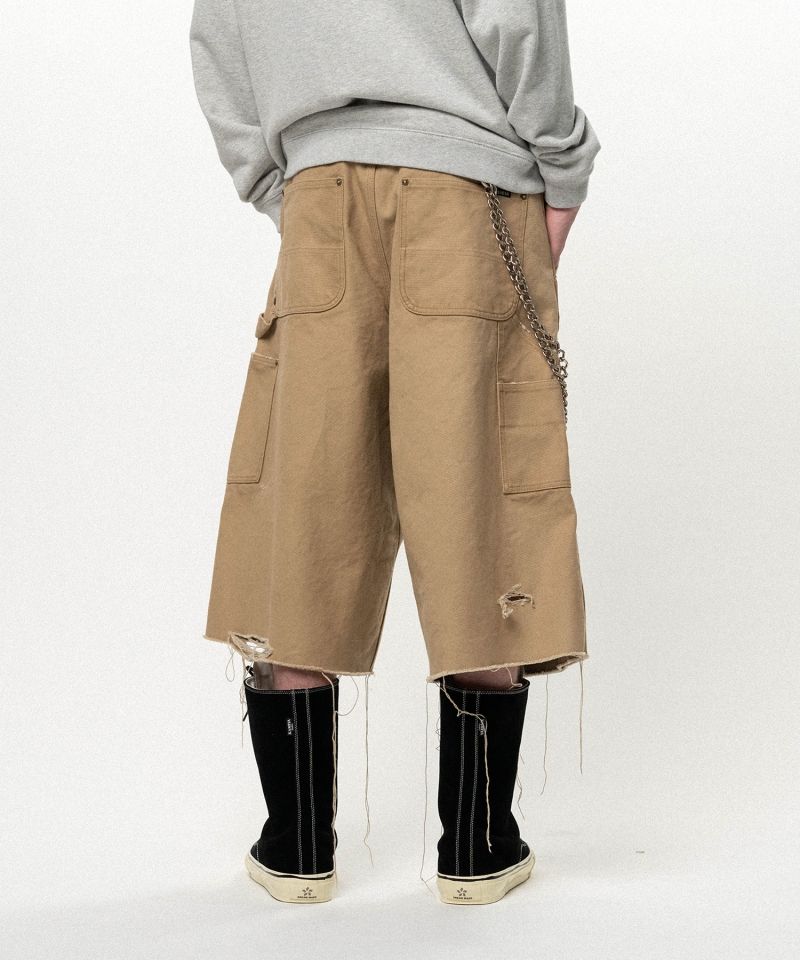 BORO Duck Painter Bermuda Shorts