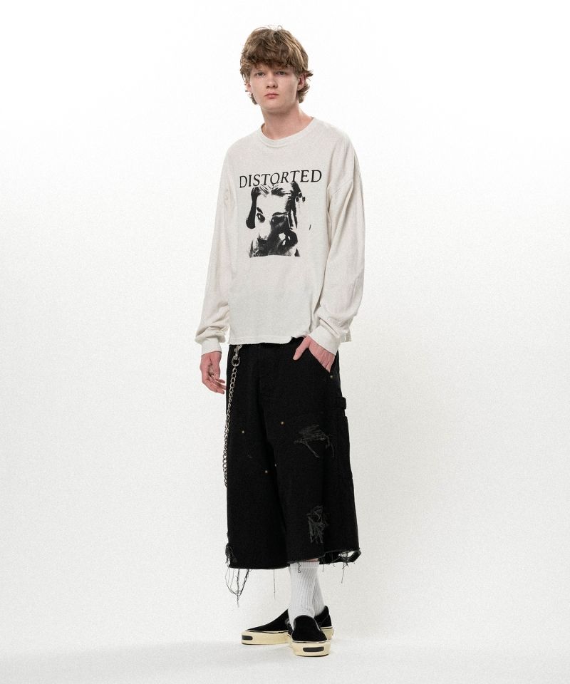 BORO Duck Painter Bermuda Shorts