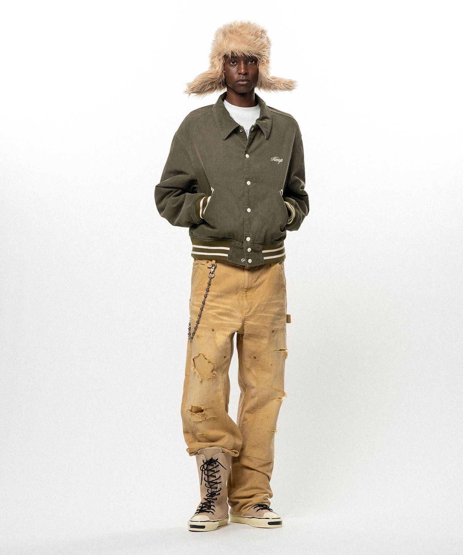 Heavy Sun Faded Duck Painter Pants