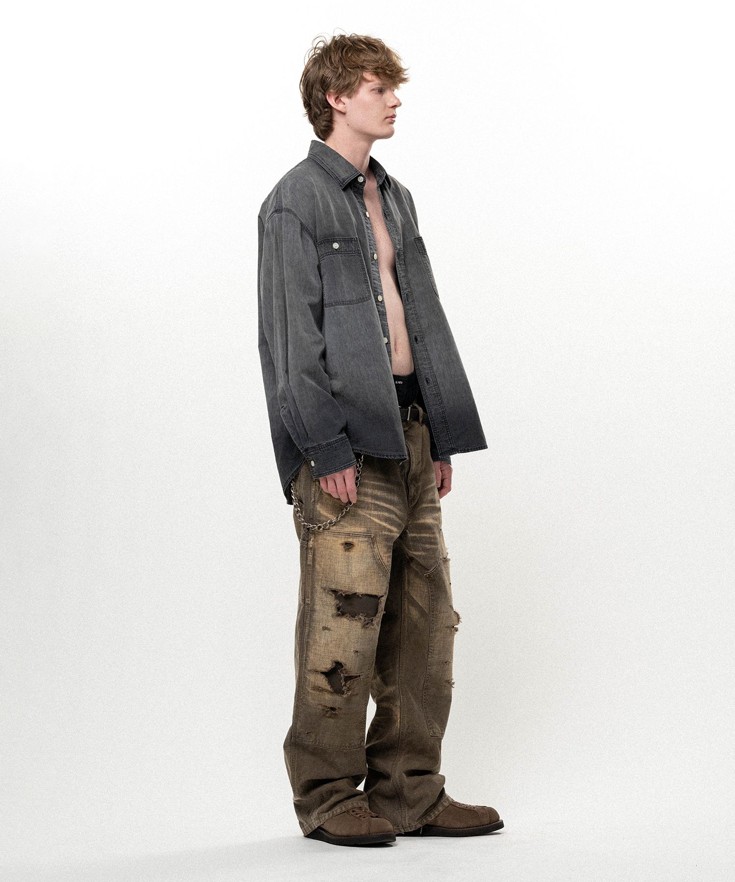 Heavy Sun Faded Duck Painter Pants