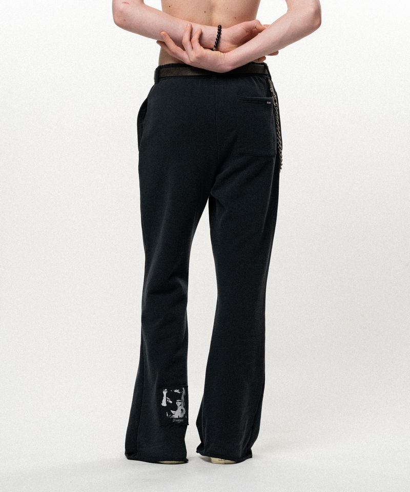 "Girl Patch" Bootcut Sweat Pants