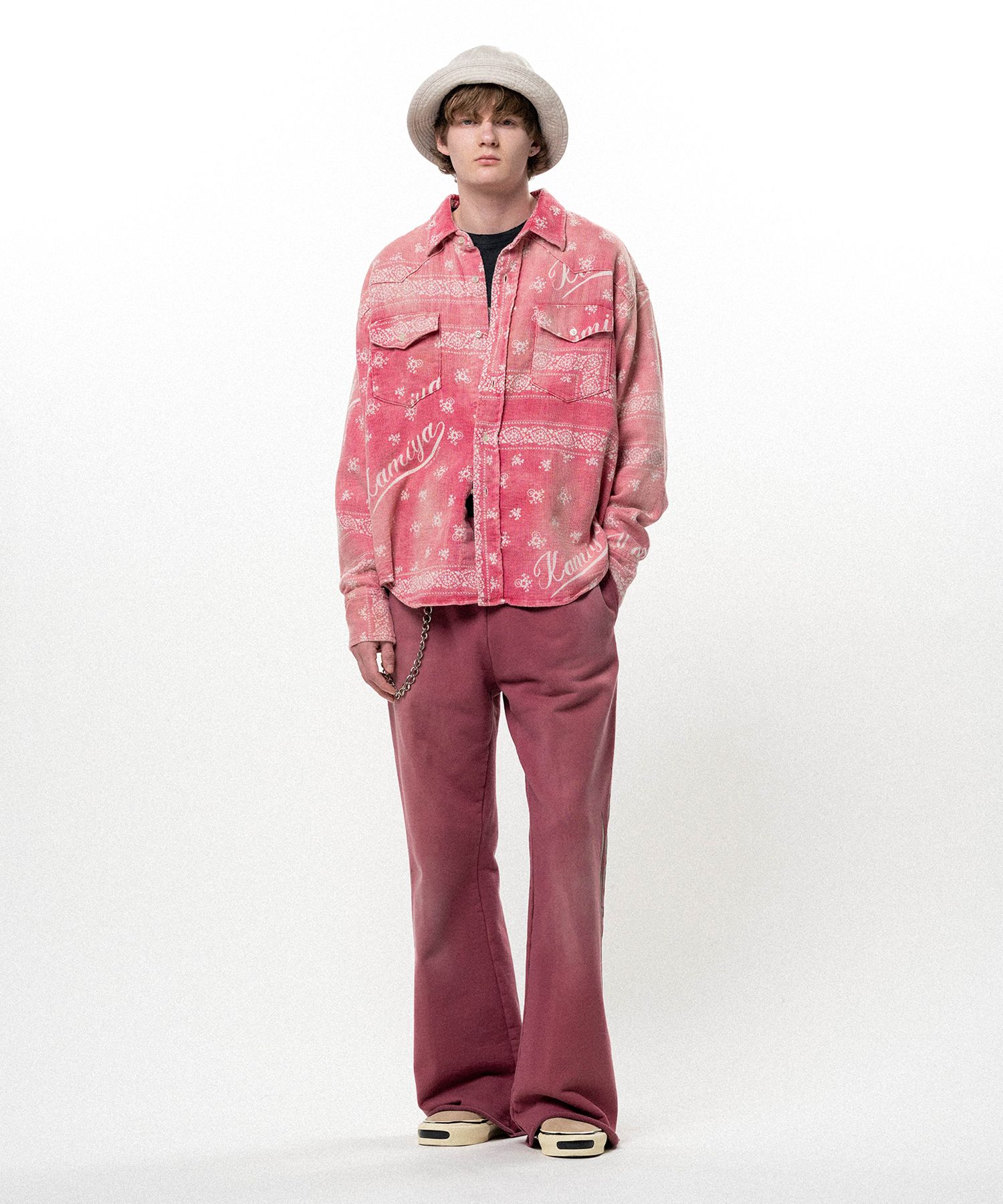OG Bandana Discharge Western Shirt