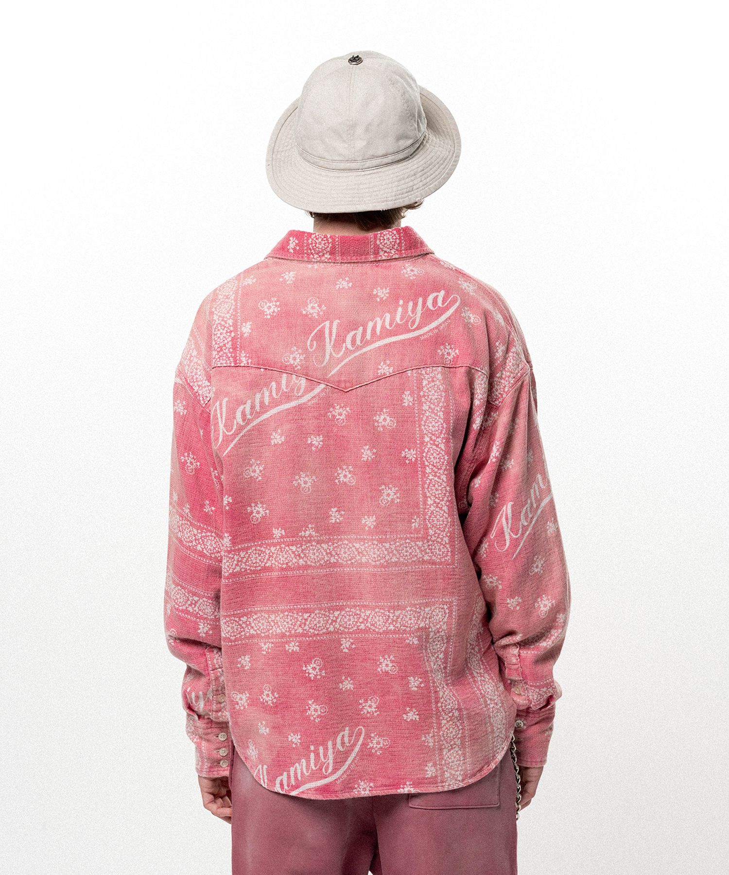 OG Bandana Discharge Western Shirt
