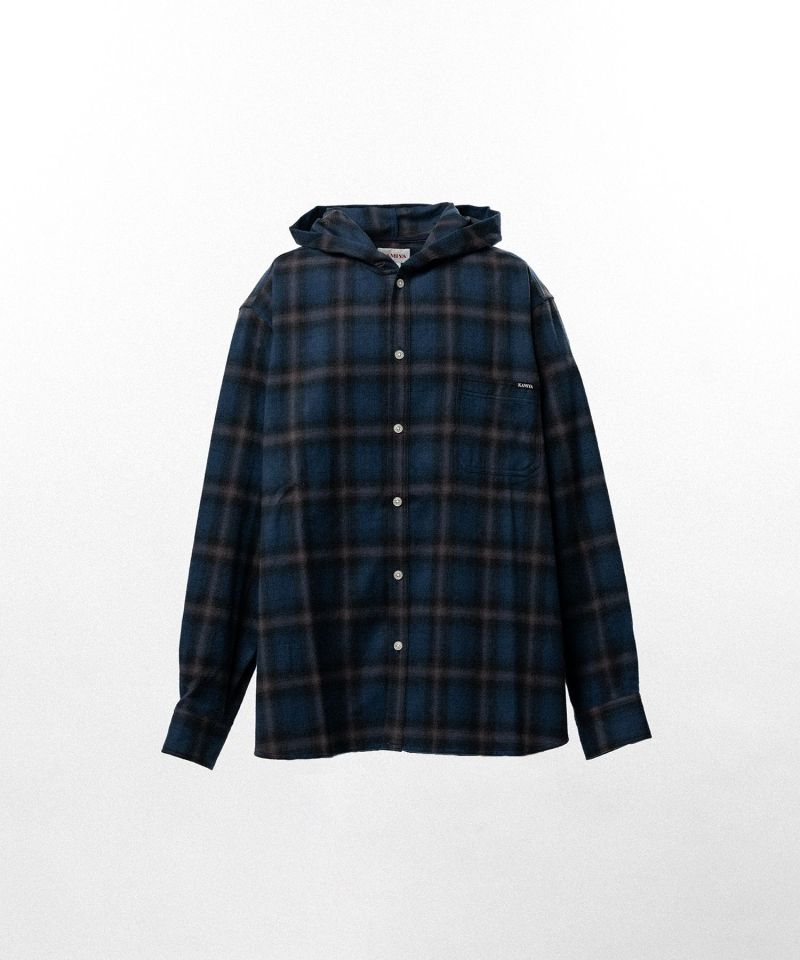 【EXCLUSIVE】Hooded Check Shirt
