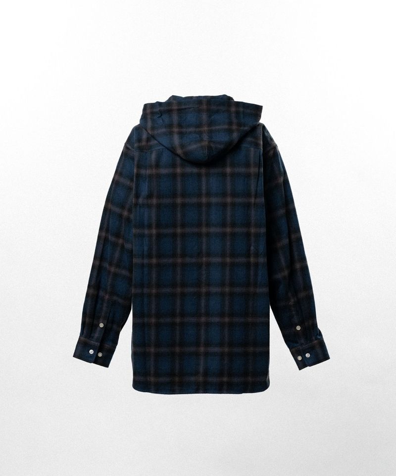 【EXCLUSIVE】Hooded Check Shirt