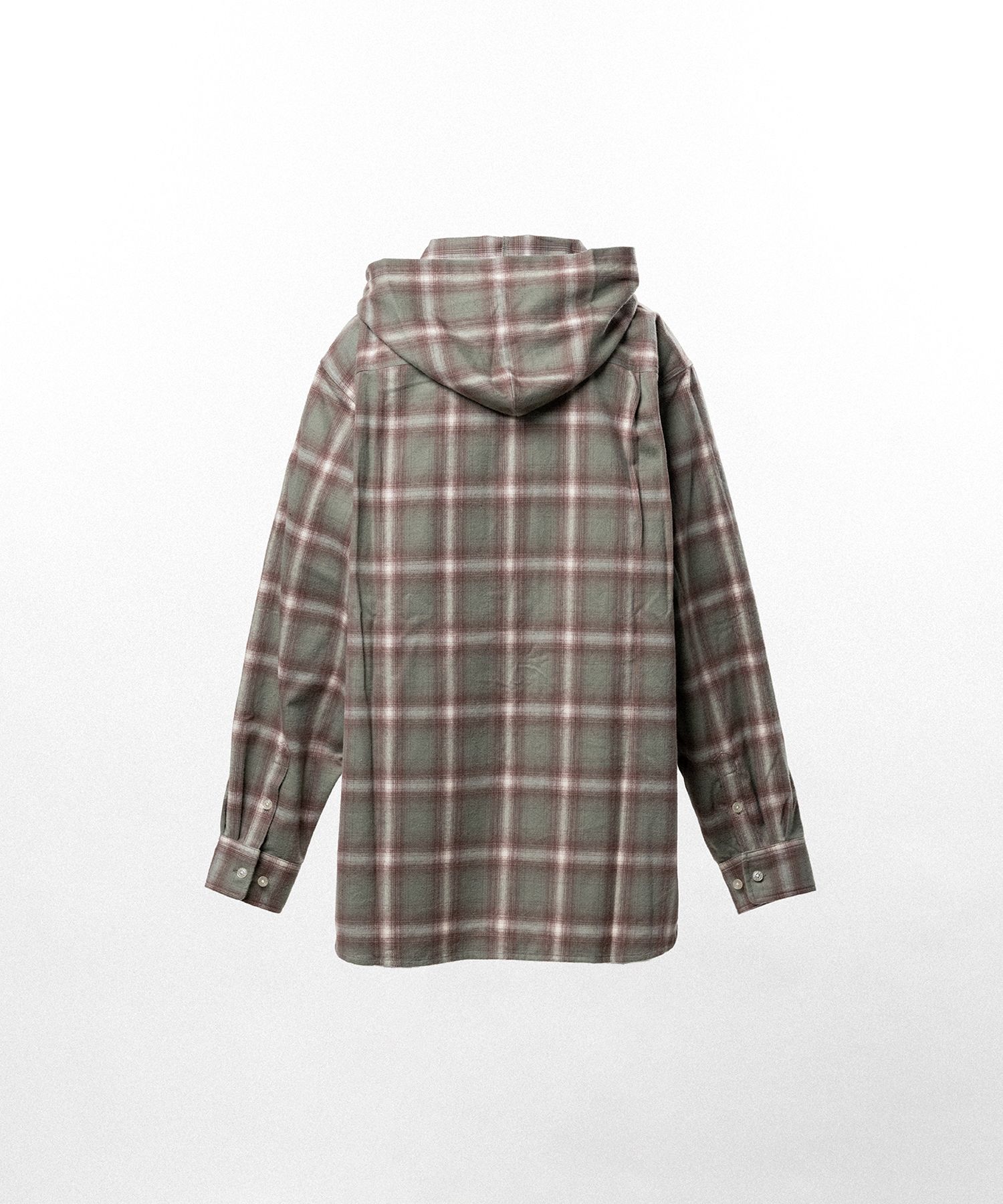 【EXCLUSIVE】Hooded Check Shirt