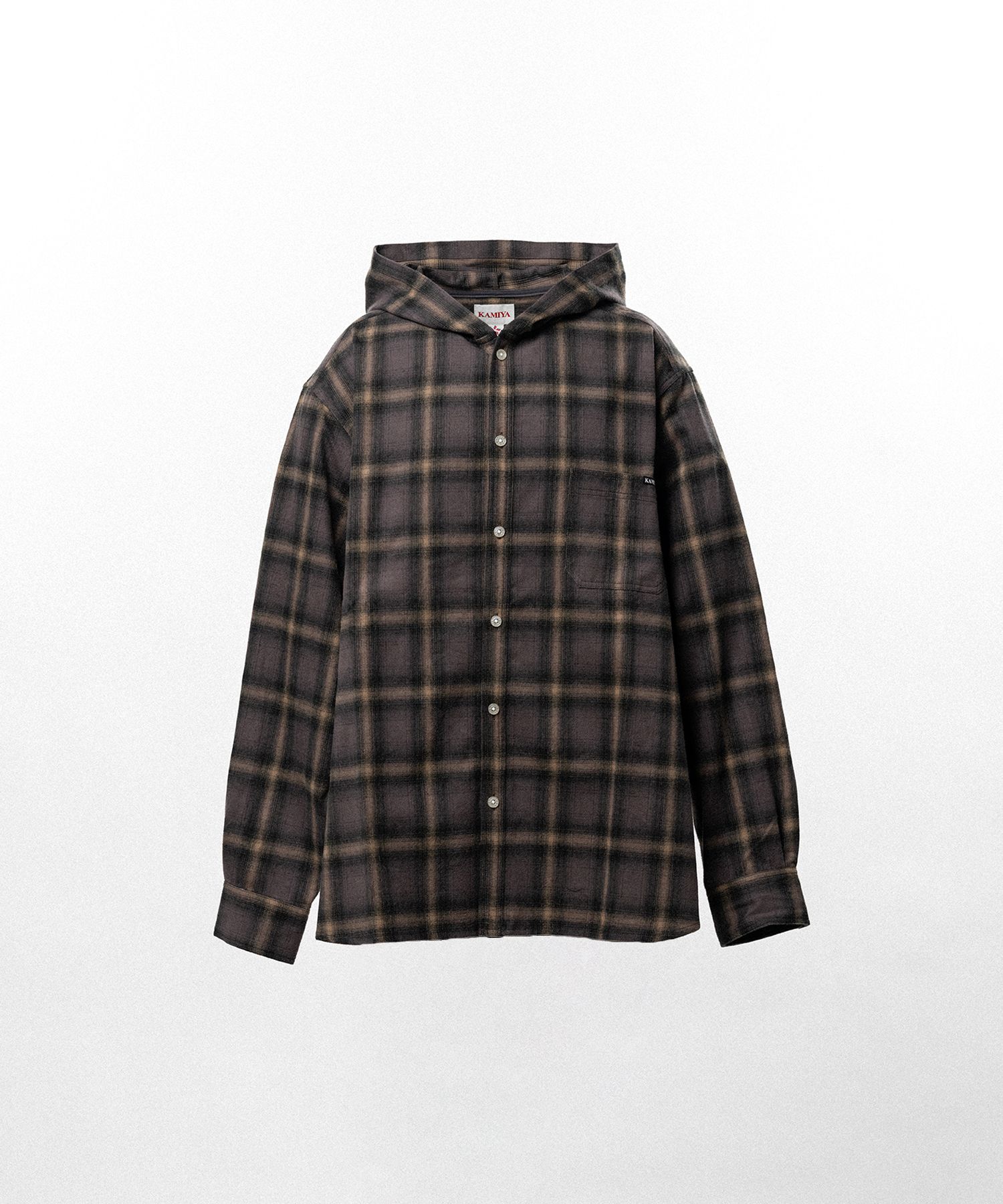【EXCLUSIVE】Hooded Check Shirt