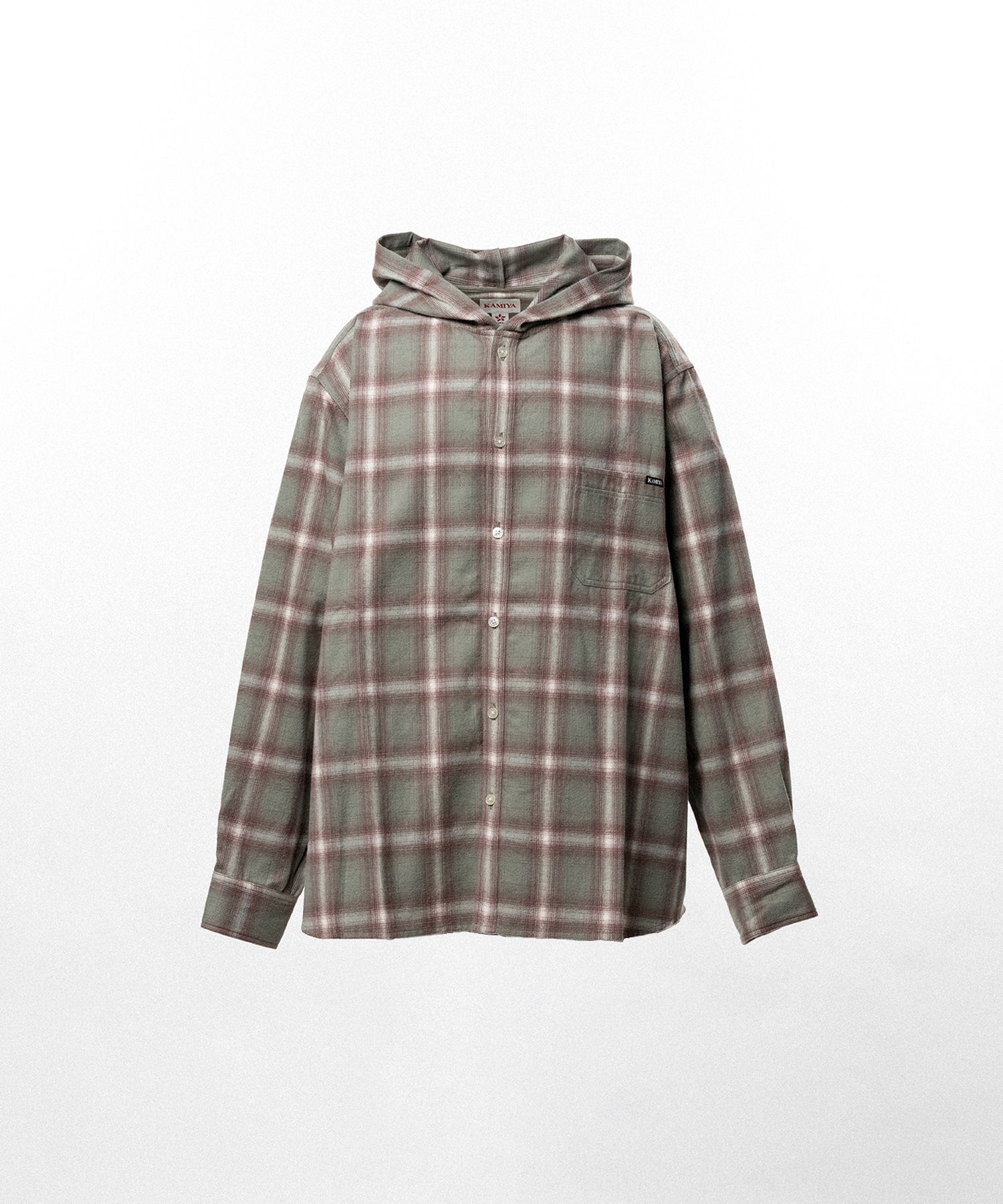 【EXCLUSIVE】Hooded Check Shirt