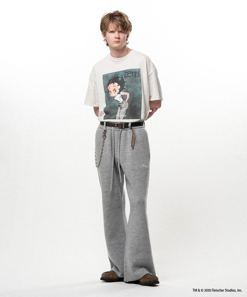 Betty Boop™ × KAMIYA "I’m coming out" Distressed T-shirt