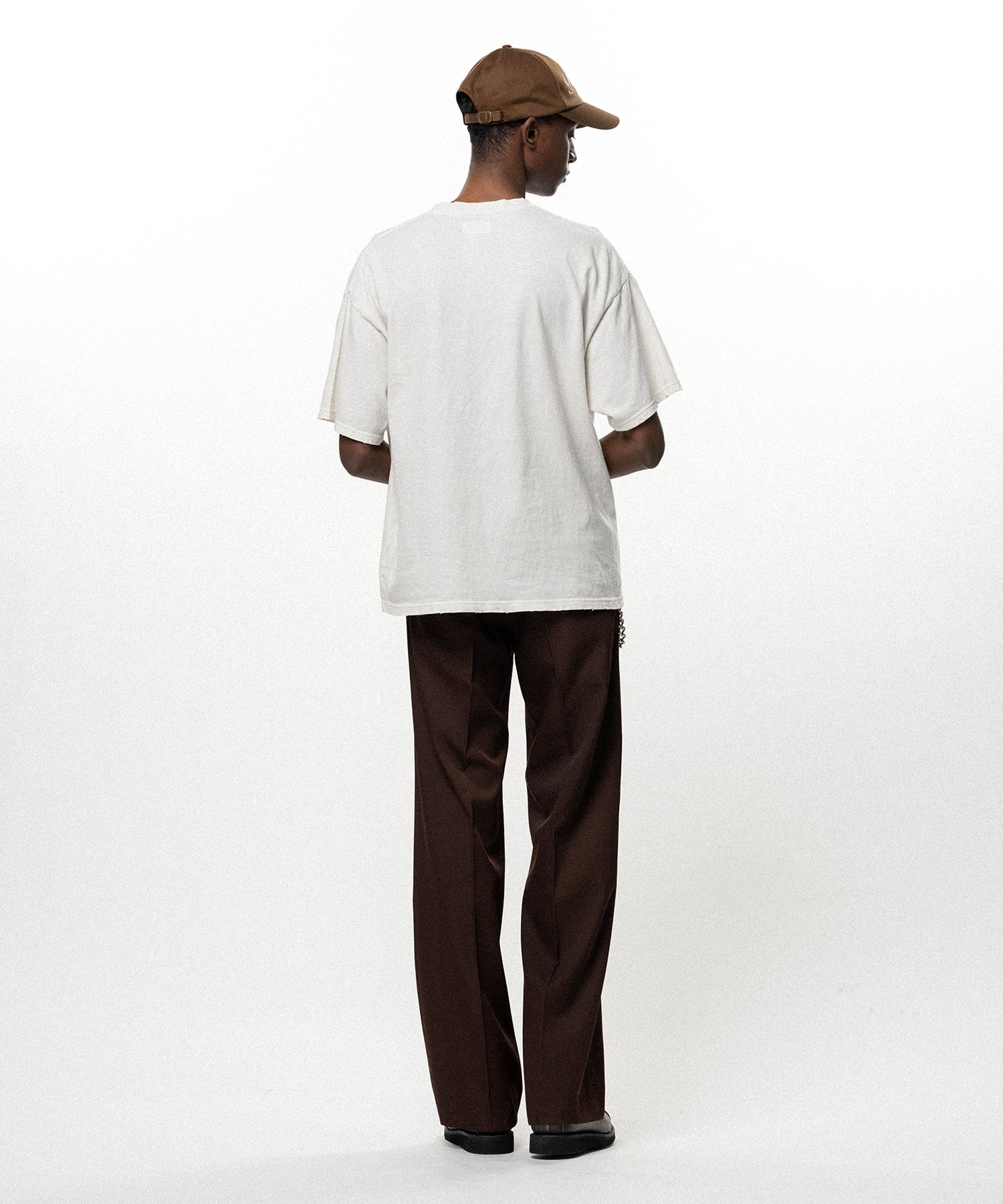 "STAY TRUE TO YOUR DREAM" Distressed Pocket T-shirt