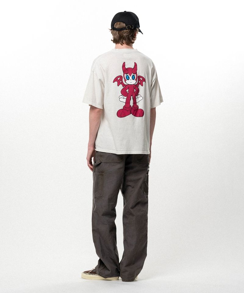 BAKENEKO"Distressed Pocket T-shirt