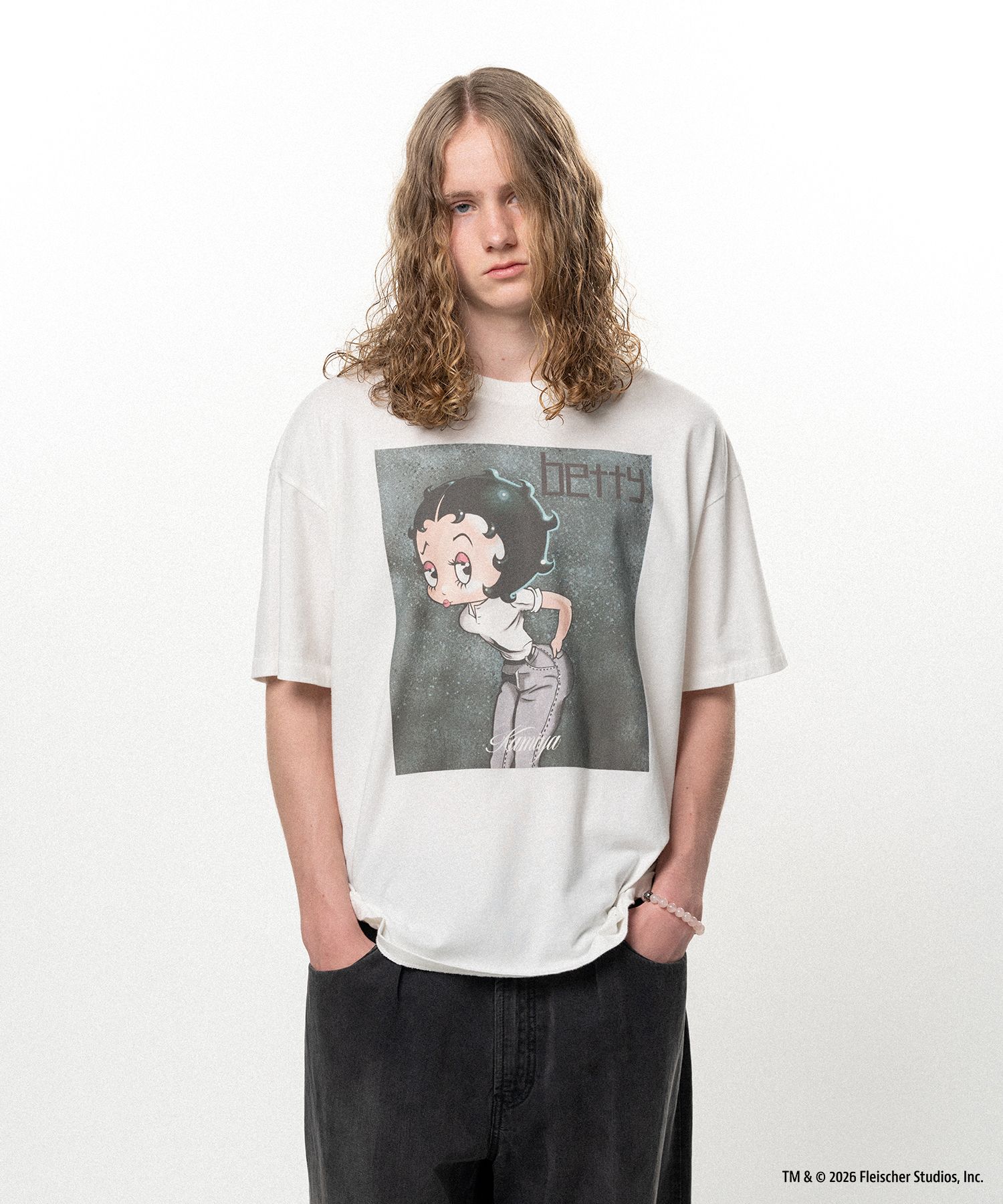 Betty Boop™ × KAMIYA "I’m coming out" T-shirt