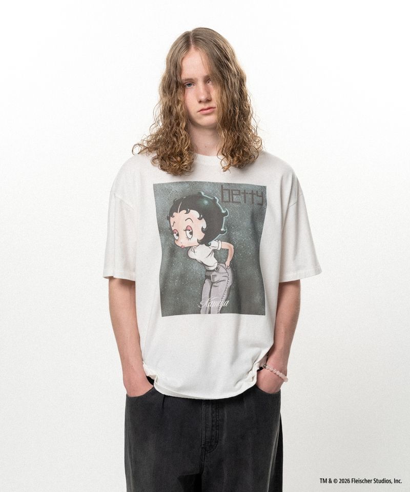 Betty Boop™ × KAMIYA "I’m coming out" T-shirt