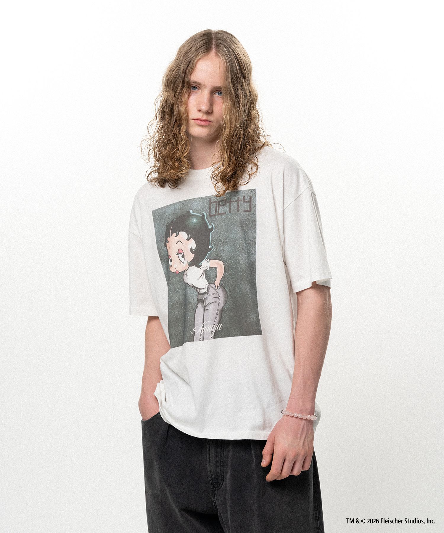 Betty Boop™ × KAMIYA "I’m coming out" T-shirt