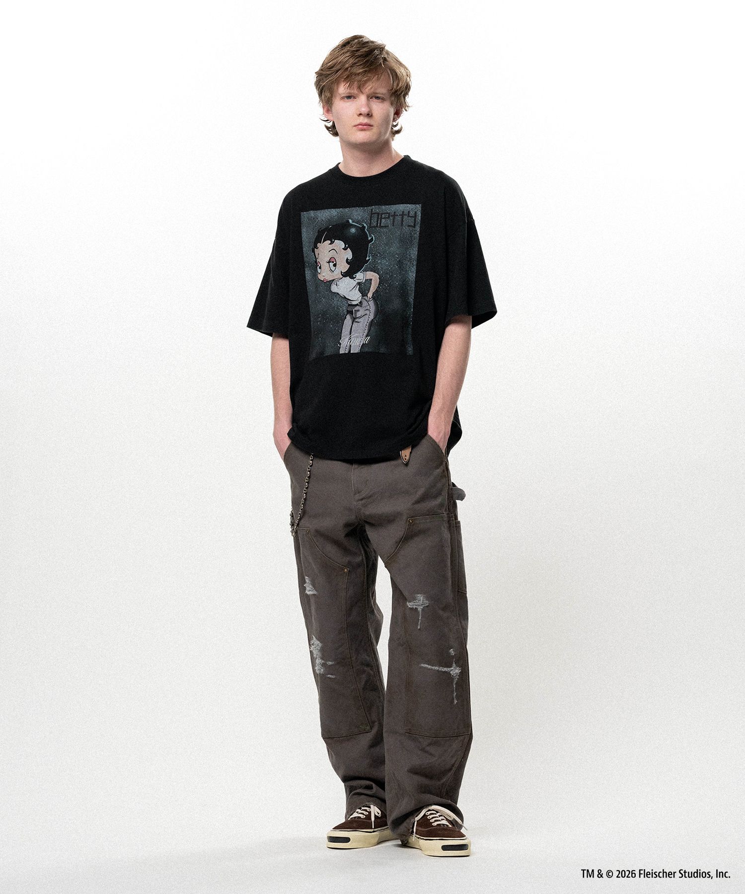 Betty Boop™ × KAMIYA "I’m coming out" T-shirt