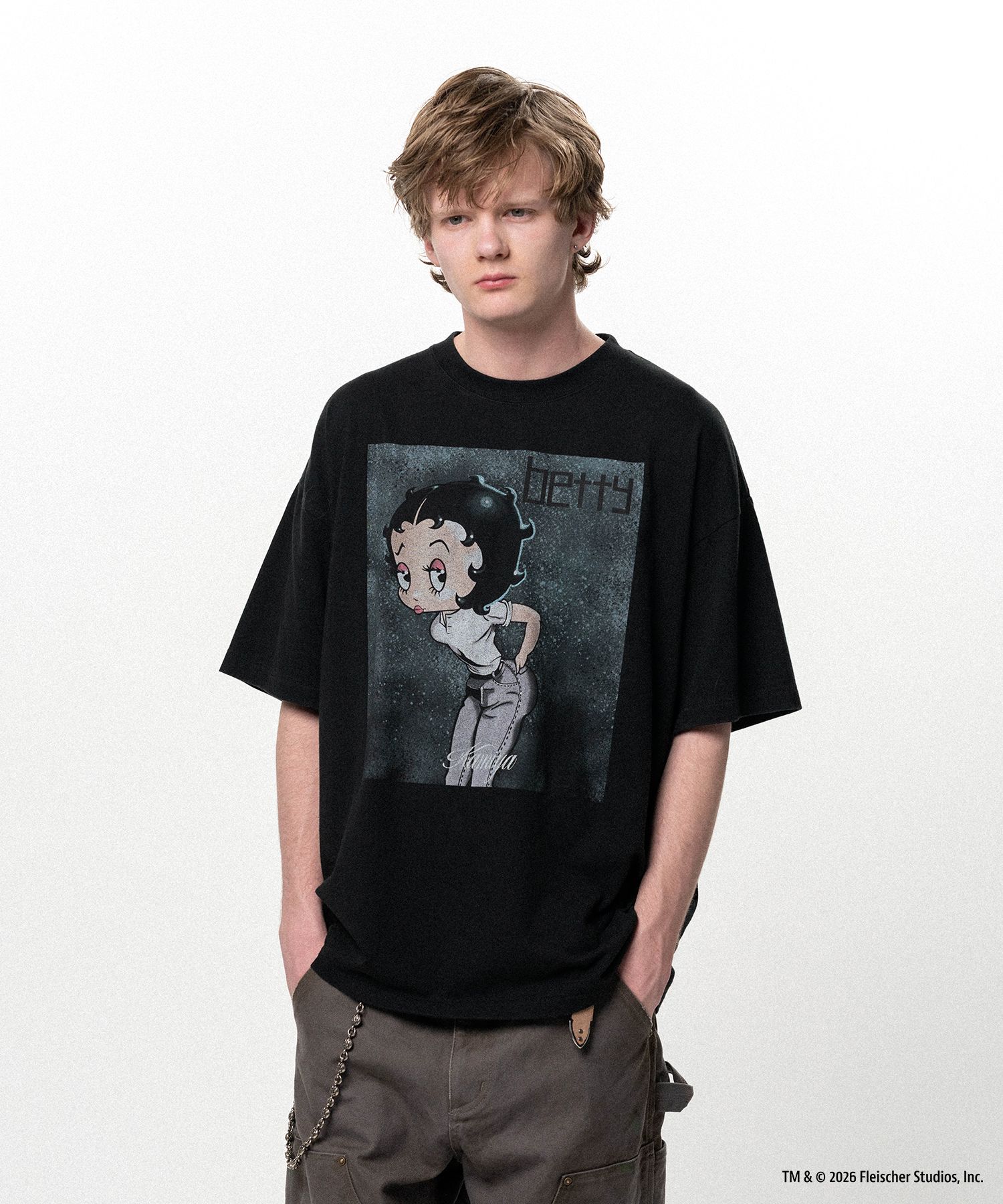 Betty Boop™ × KAMIYA "I’m coming out" T-shirt