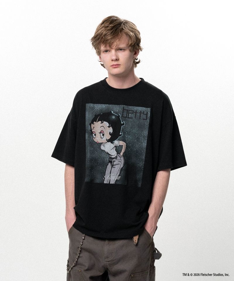 Betty Boop™ × KAMIYA "I’m coming out" T-shirt
