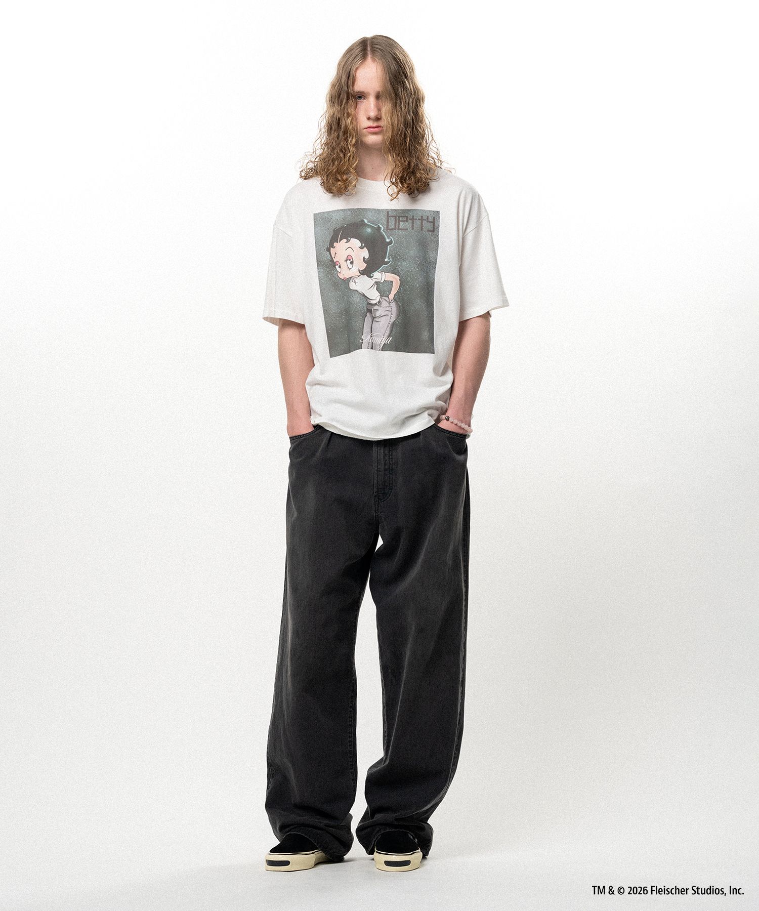 Betty Boop™ × KAMIYA "I’m coming out" T-shirt