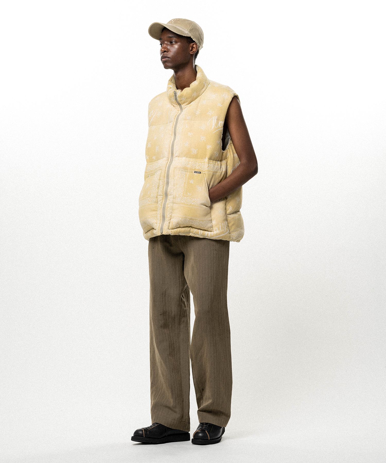 OG Bandana Discharge Down Vest