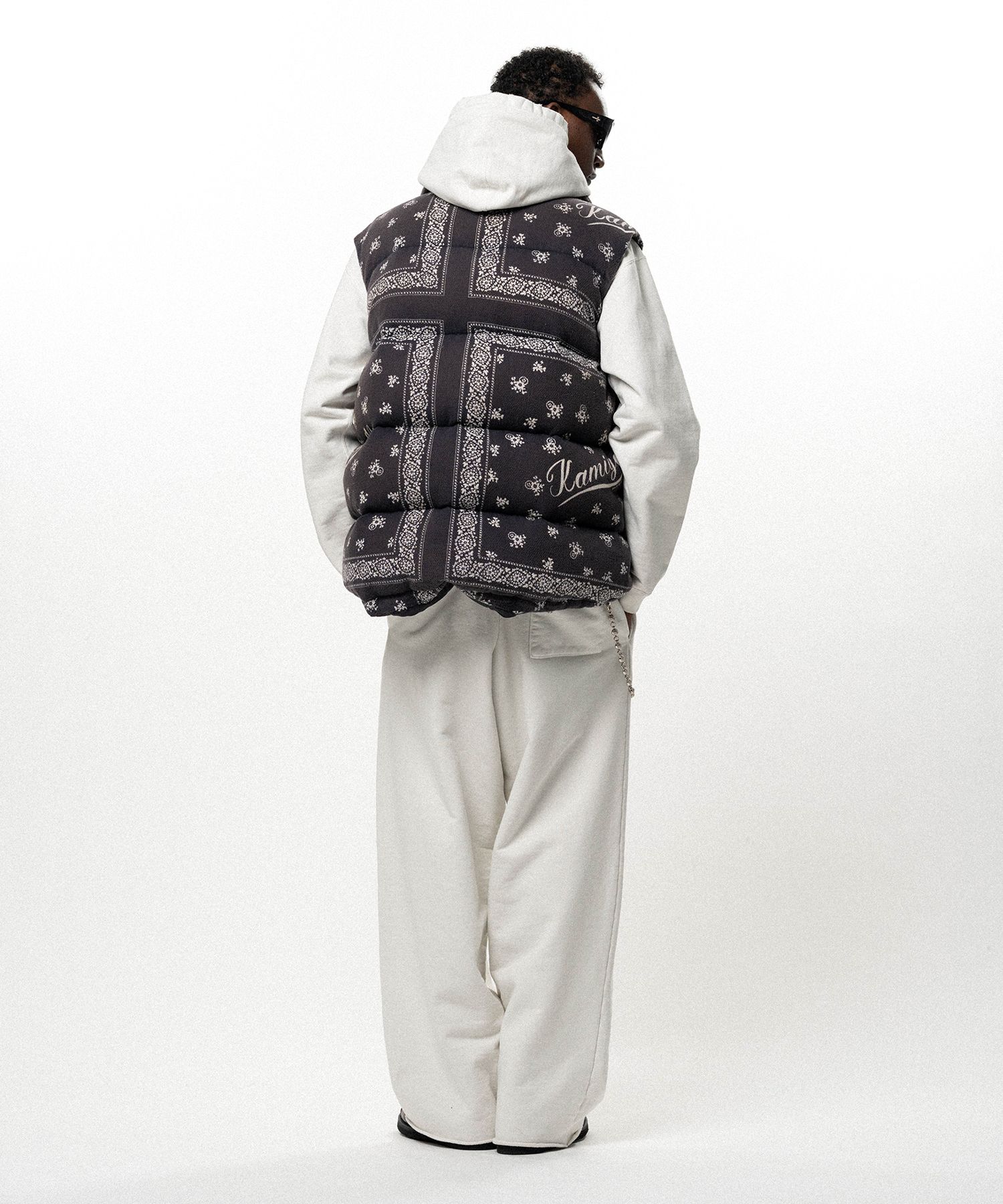 OG Bandana Discharge Down Vest