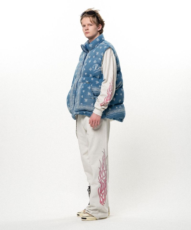 OG Bandana Discharge Down Vest