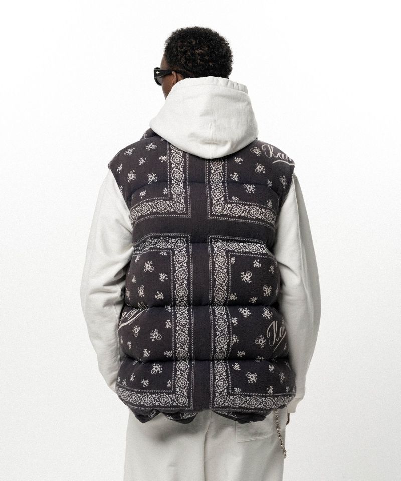 OG Bandana Discharge Down Vest