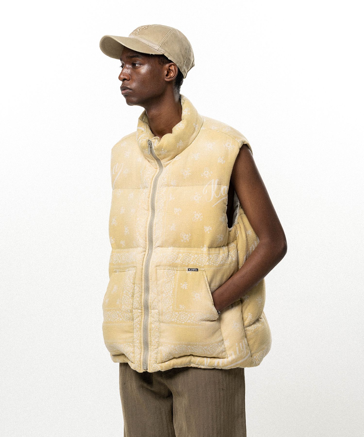 OG Bandana Discharge Down Vest